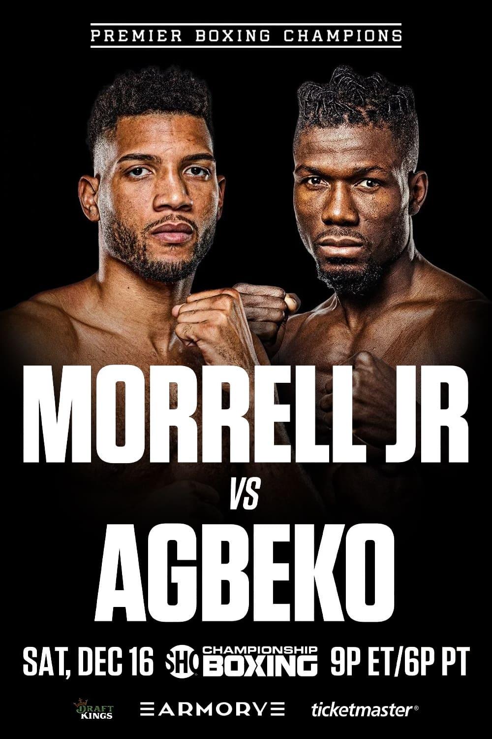 David Morrell Jr vs. Sena Agbeko poster