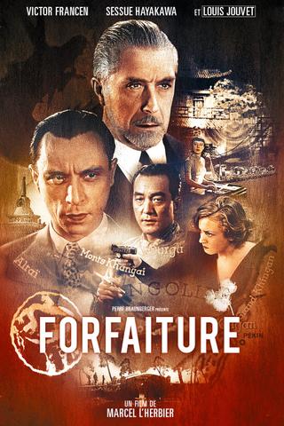 Forfaiture poster