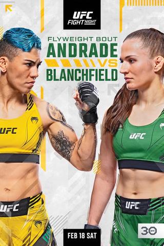 UFC Fight Night 219: Andrade vs. Blanchfield poster