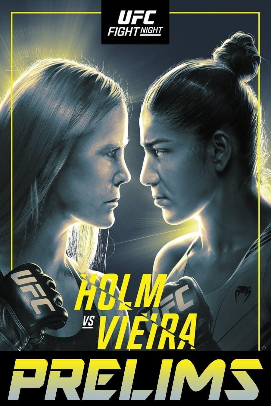 UFC Fight Night 206: Holm vs. Vieira poster