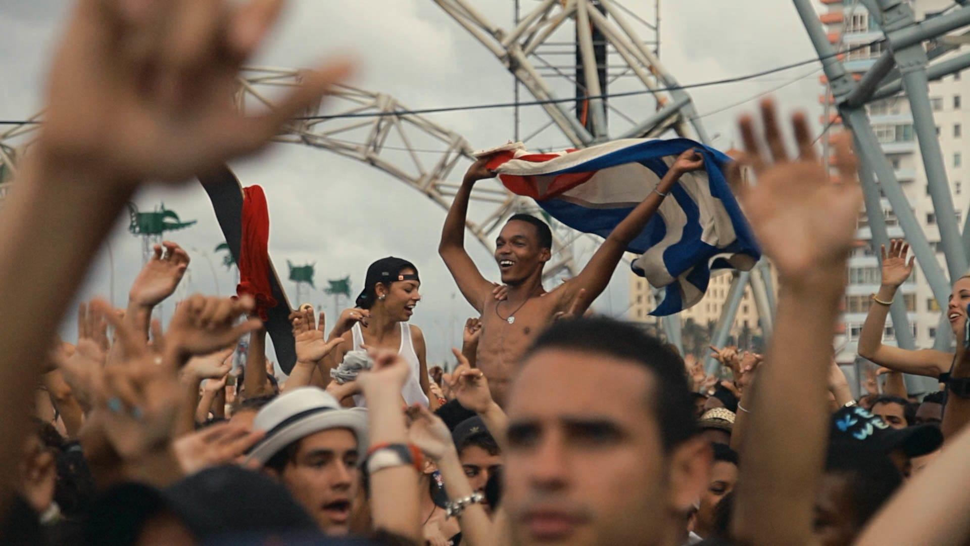 Give Me Future: Major Lazer in Cuba backdrop
