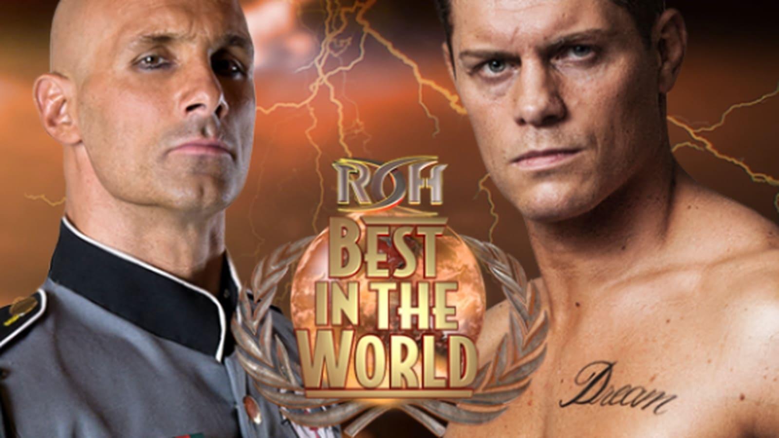 ROH: Best In The World backdrop