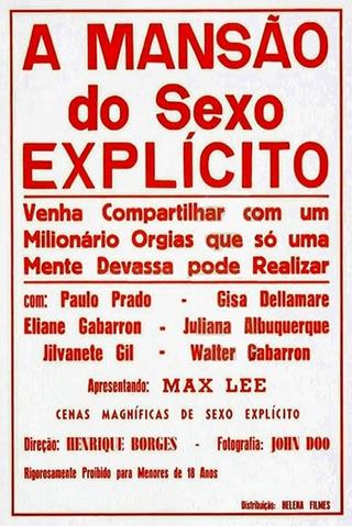 A Mansão do Sexo Explícito poster
