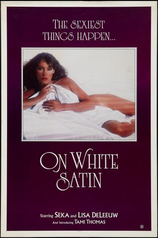 On White Satin poster