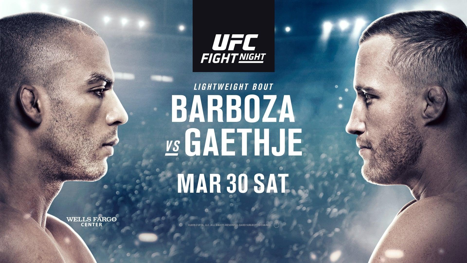 UFC on ESPN 2: Barboza vs Gaethje backdrop