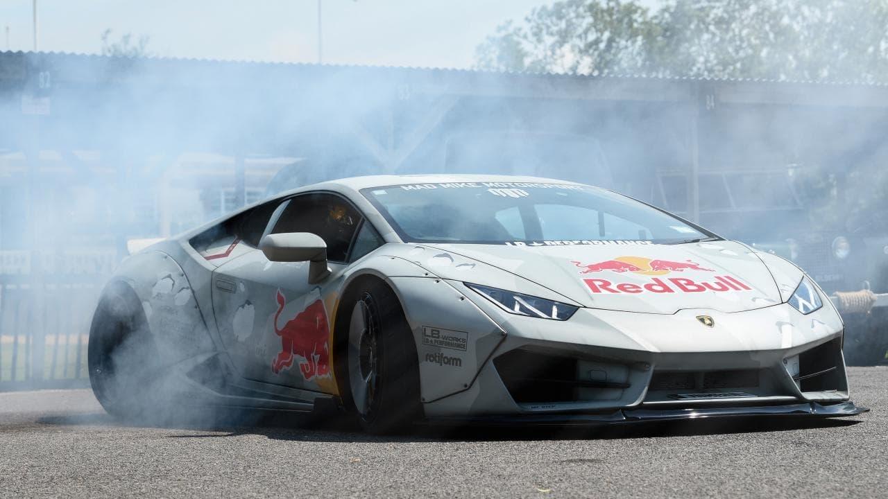 Drift Lamborghini: Building Mad Mike's Dream Car backdrop