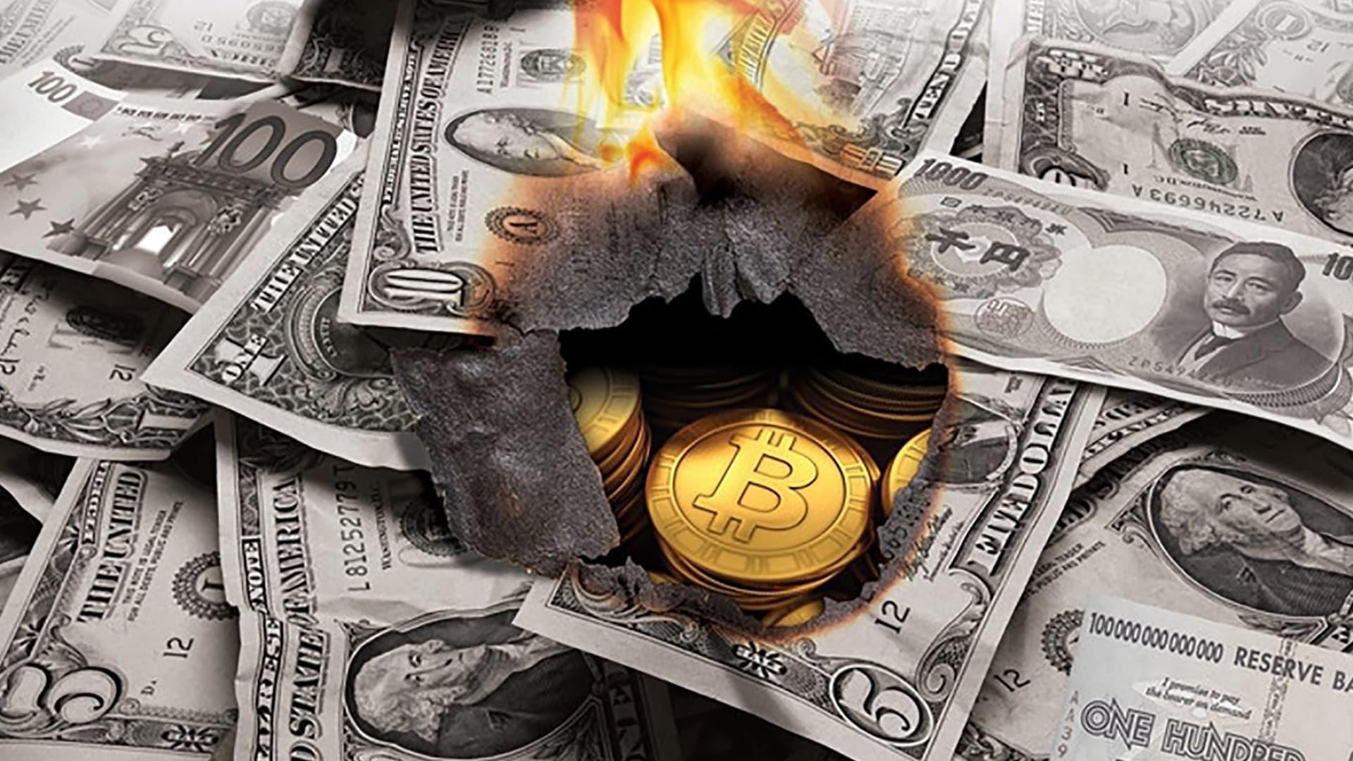 Bitcoin: The End of Money as We Know It backdrop