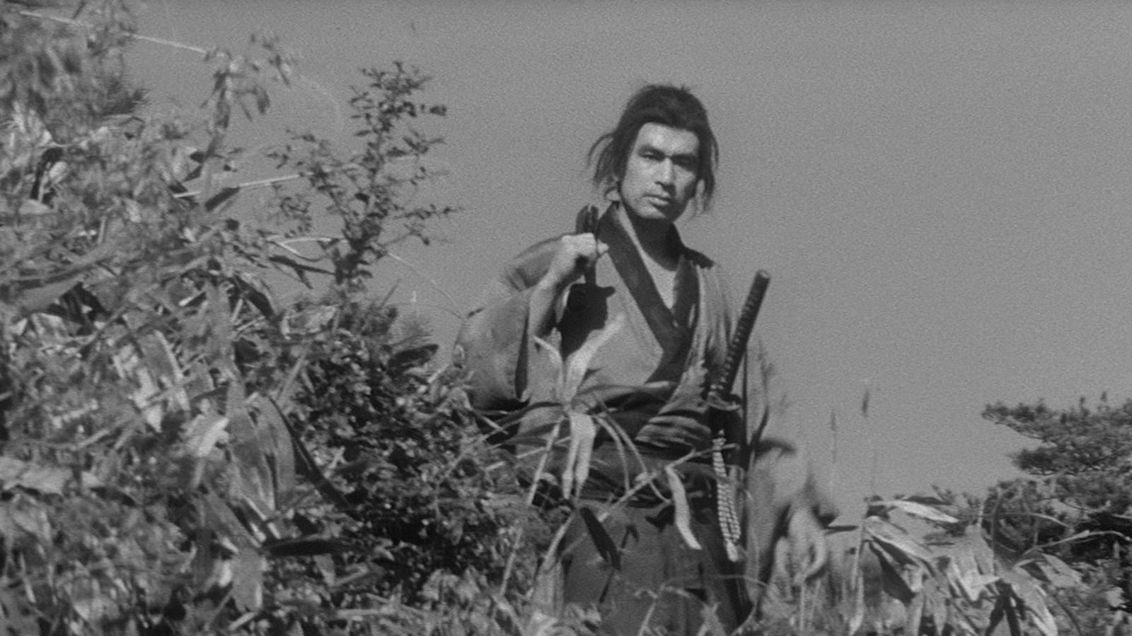 Three Outlaw Samurai backdrop