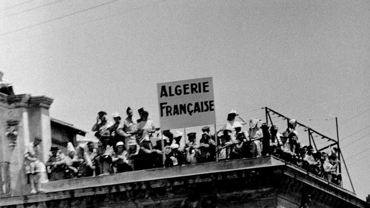 At War for Algeria backdrop