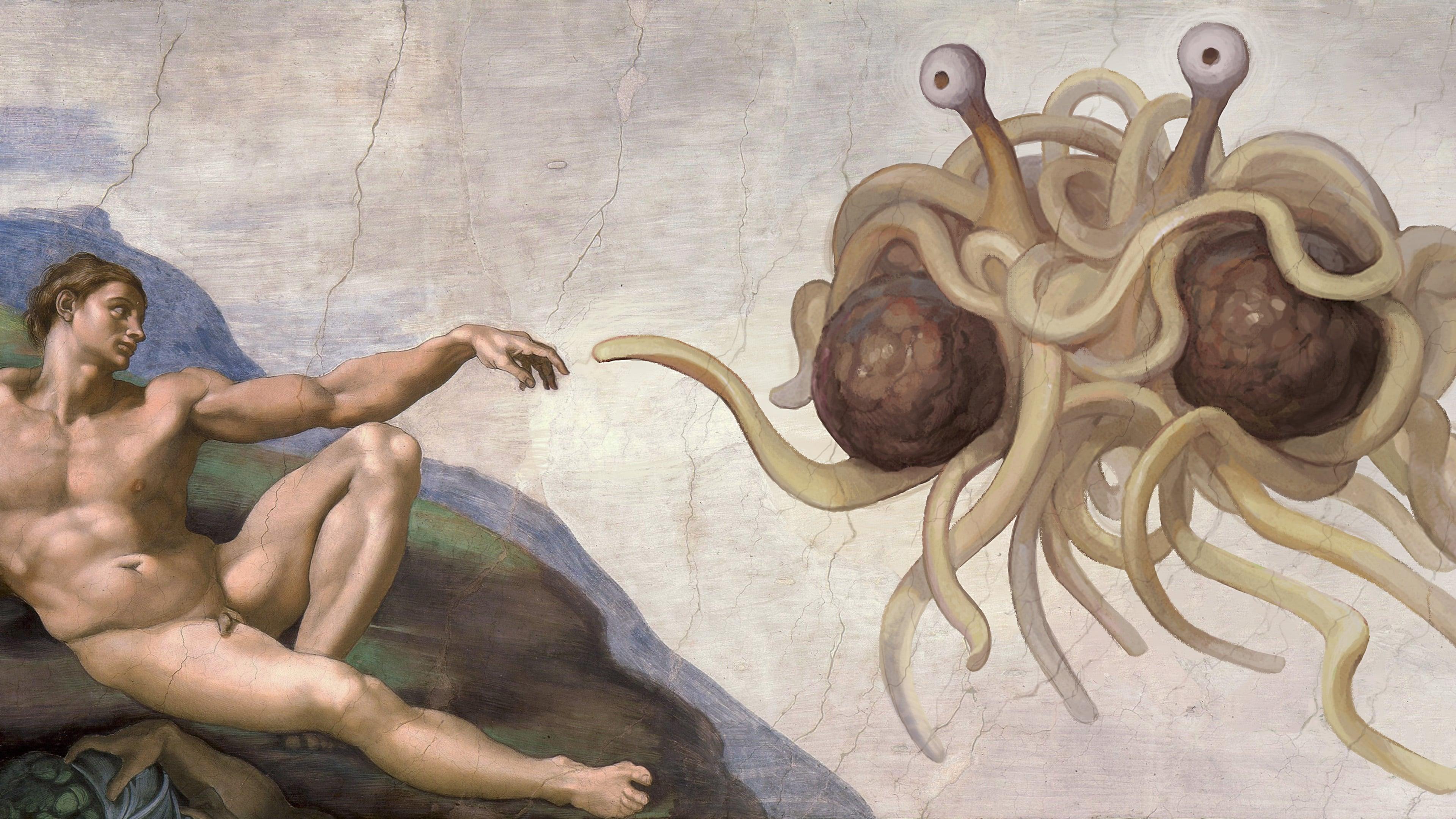I, Pastafari: A Flying Spaghetti Monster Story backdrop