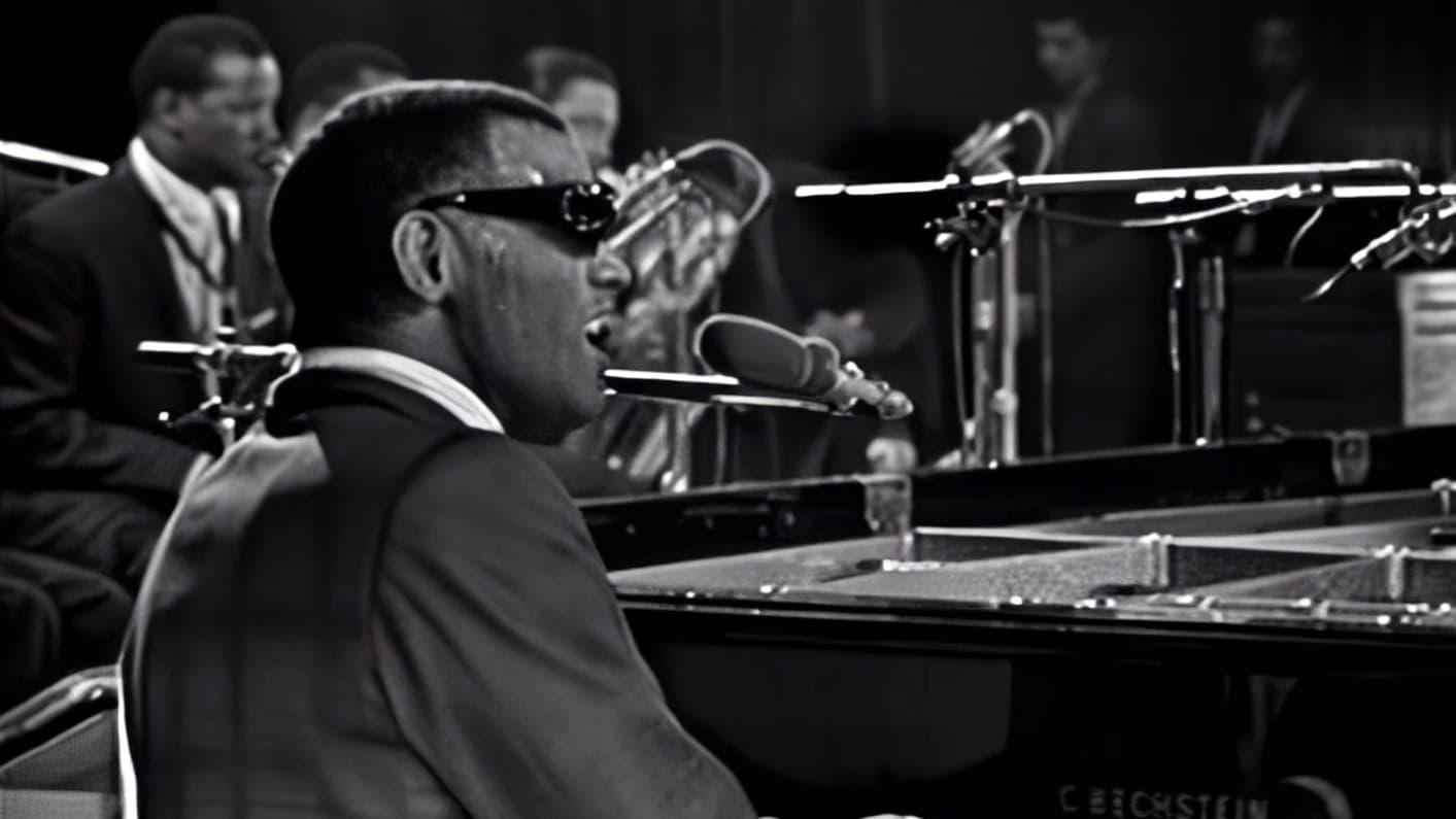 Ray Charles - La Salle Pleyel, Paris backdrop