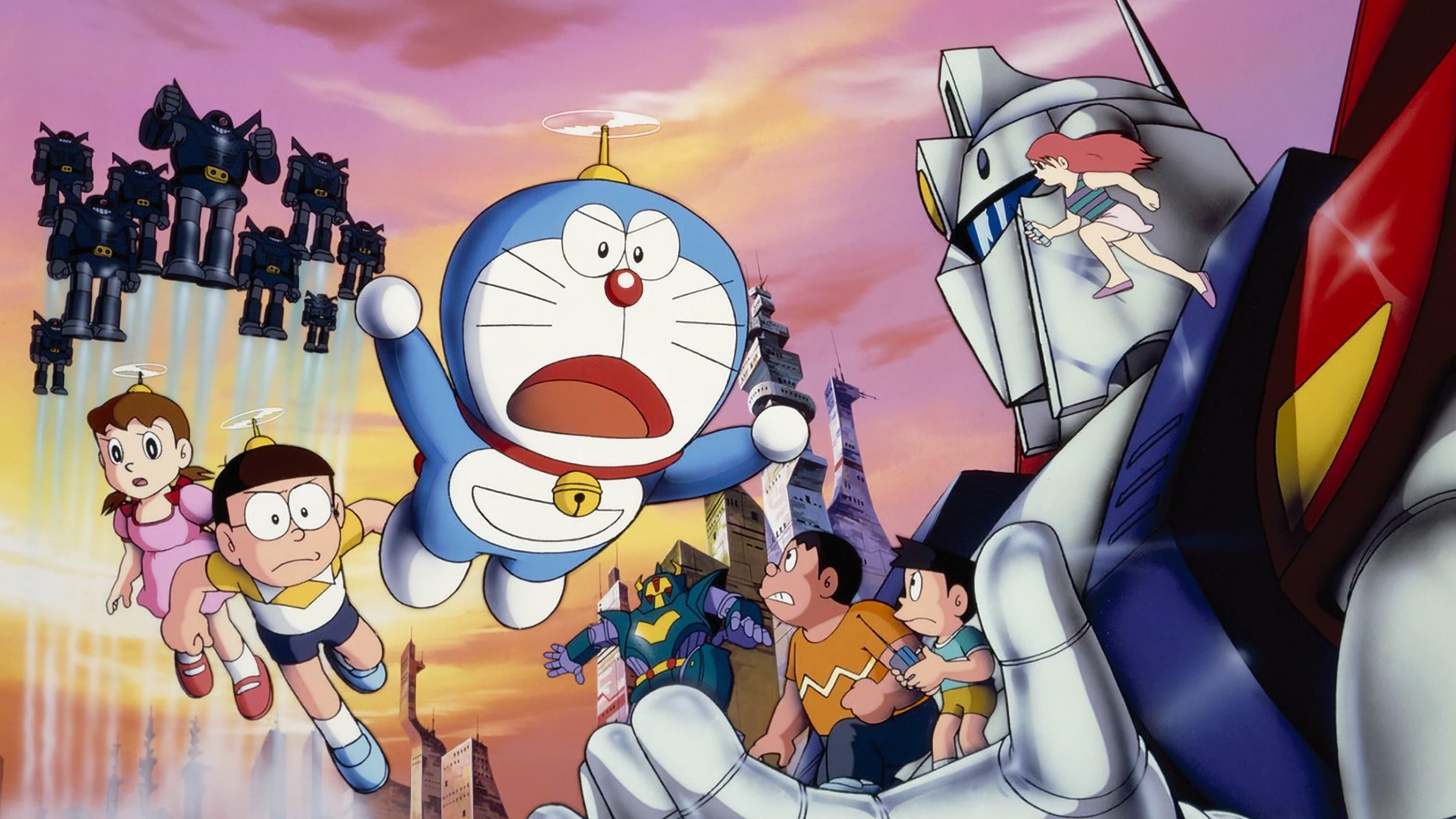 Doraemon: Nobita and the Steel Troops backdrop