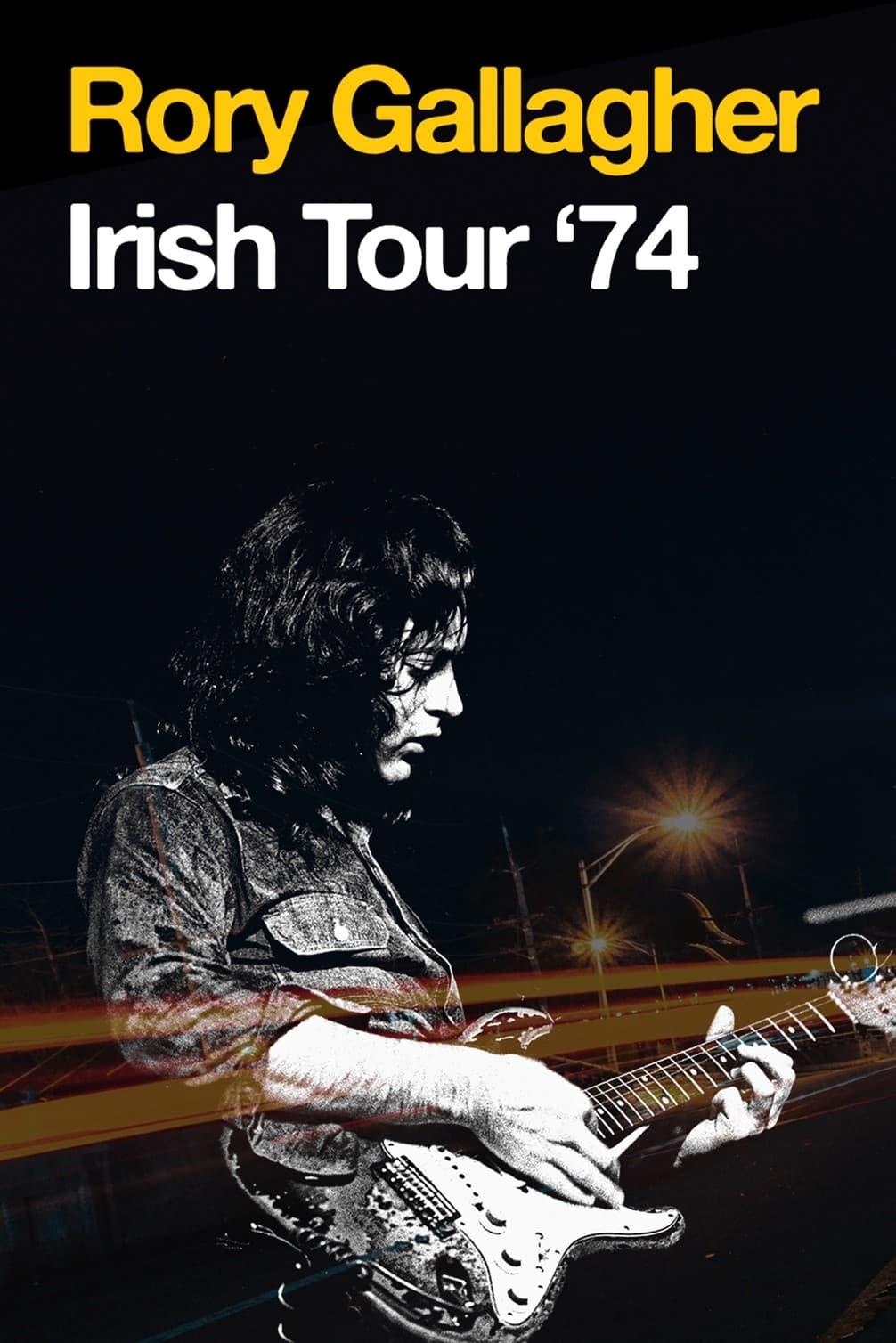 Rory Gallagher - Irish Tour ’74 poster