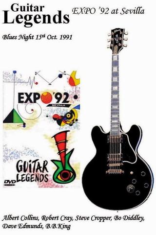 Guitar Legends EXPO '92 at Sevilla - The Blues Night poster
