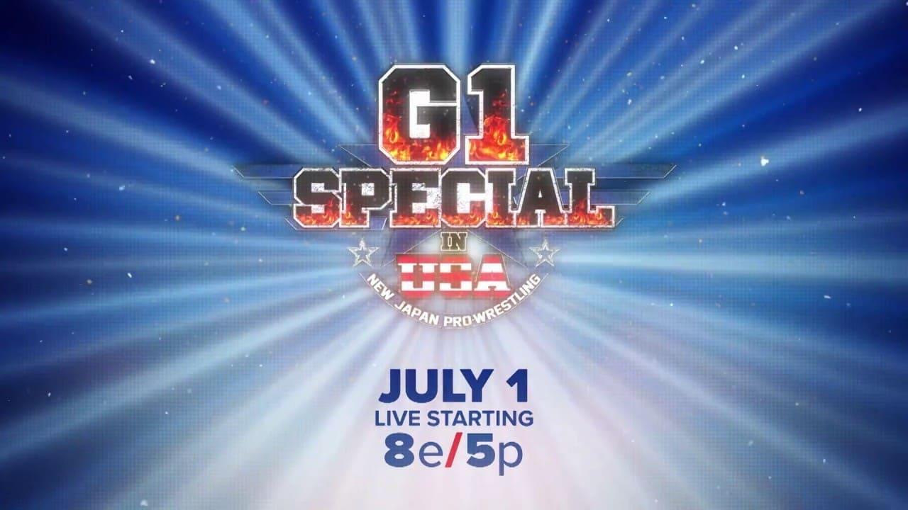 NJPW G1 Special in USA 2017 - Night 1 backdrop