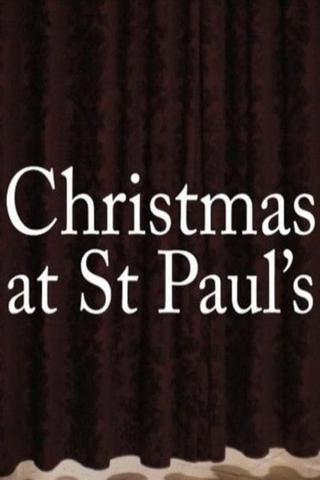 Christmas at St Paul's poster