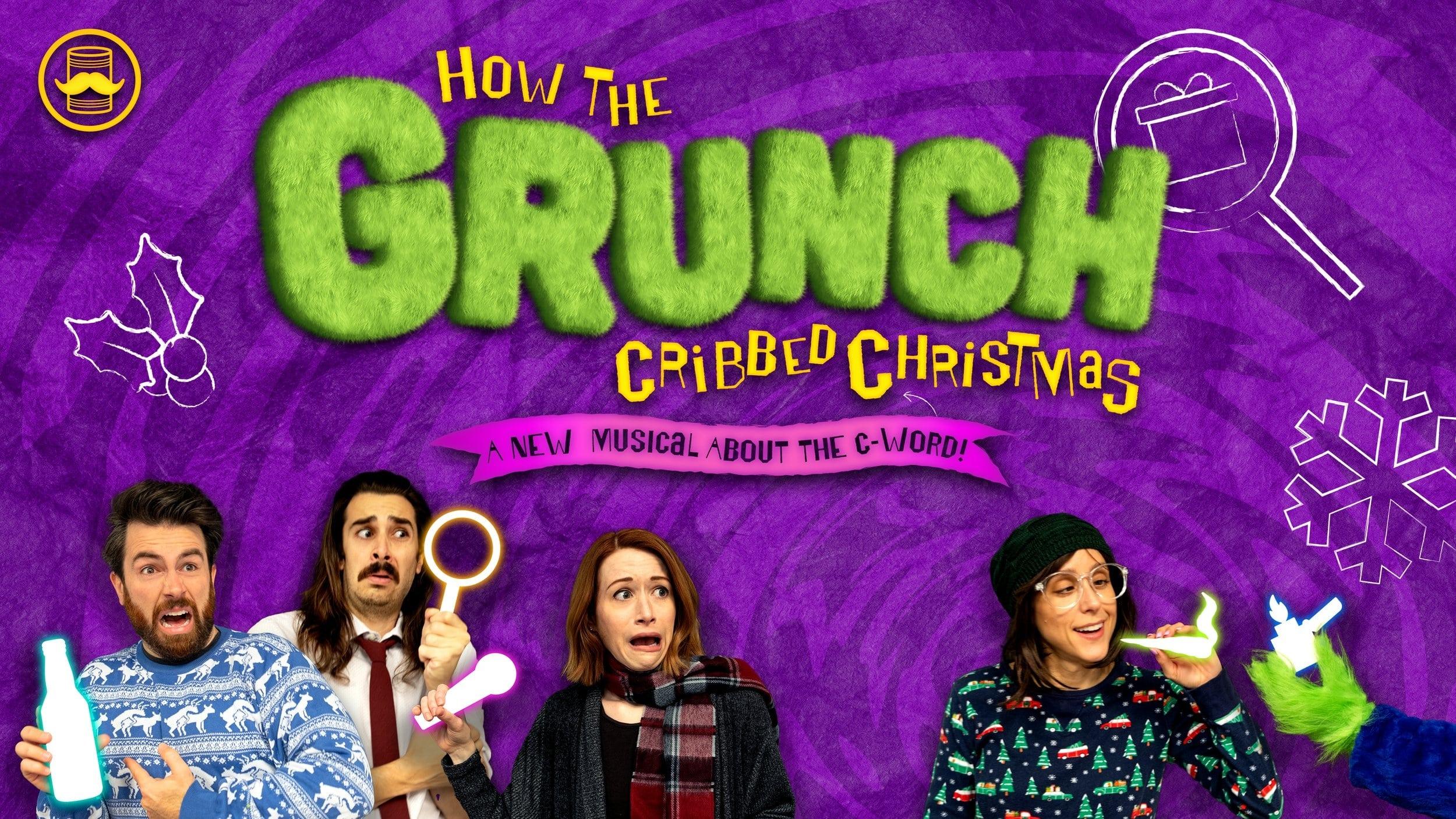 How the Grunch Cribbed Christmas backdrop
