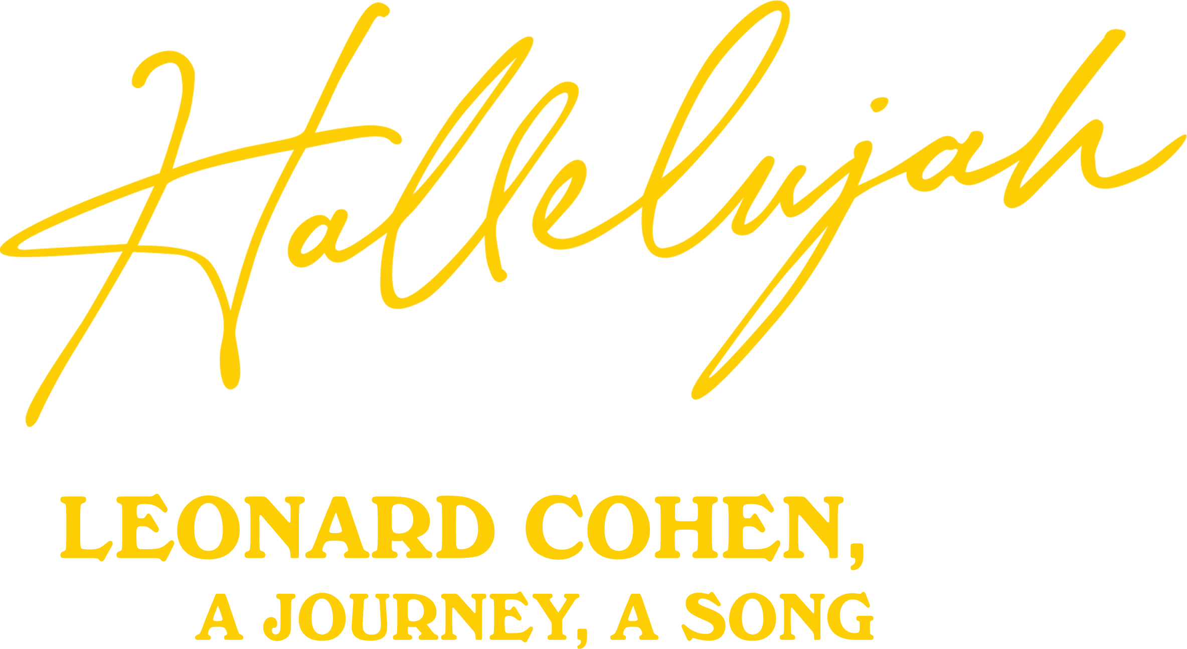 Hallelujah: Leonard Cohen, A Journey, A Song logo