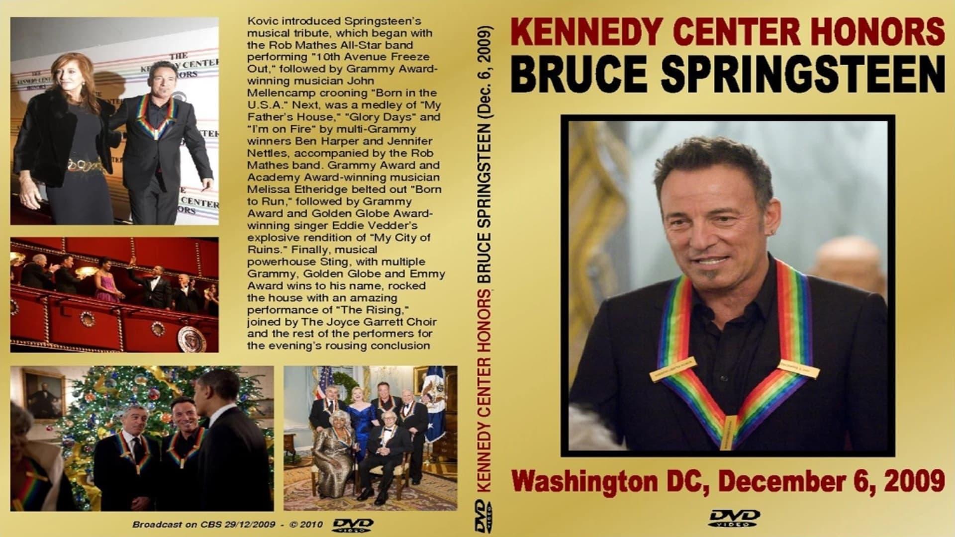 Bruce Springsteen - 32nd Annual of Kennedy Center Honors backdrop