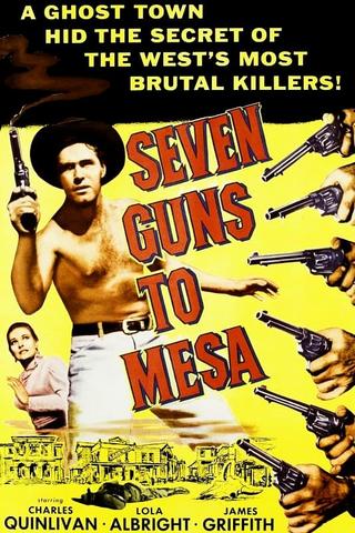 Seven Guns to Mesa poster