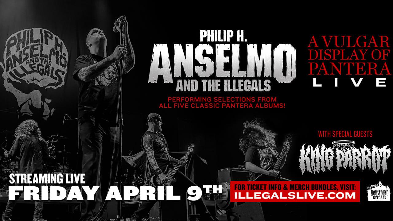 Philip H. Anselmo And The Illegals: A Vulgar Display Of Pantera Live backdrop