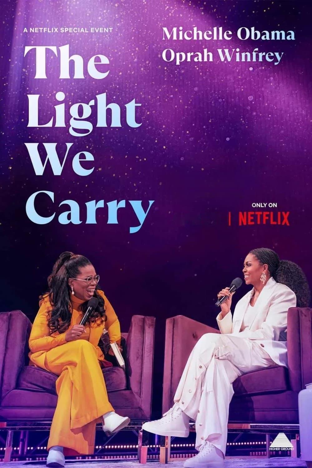 The Light We Carry: Michelle Obama and Oprah Winfrey poster