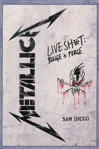 Metallica: Live Shit - Binge & Purge, San Diego 1992 poster
