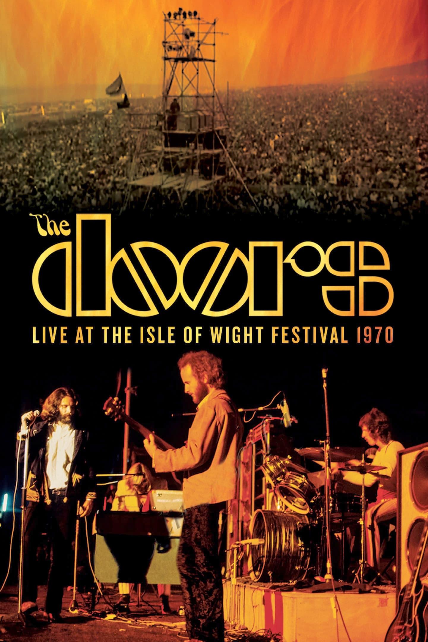 The Doors Live at the Isle of Wight Festival 1970 poster