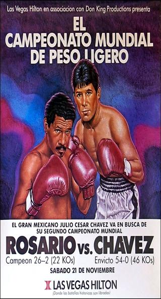 Julio Cesar Chavez vs. Edwin Rosario poster