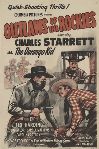 Outlaws of the Rockies poster