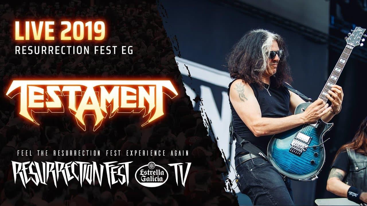 Testament - Live at Resurrection Fest EG 2019 backdrop