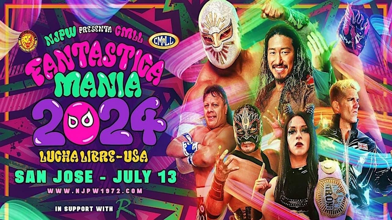 NJPW Presents CMLL Fantastica Mania 2024 - Lucha Libre USA backdrop