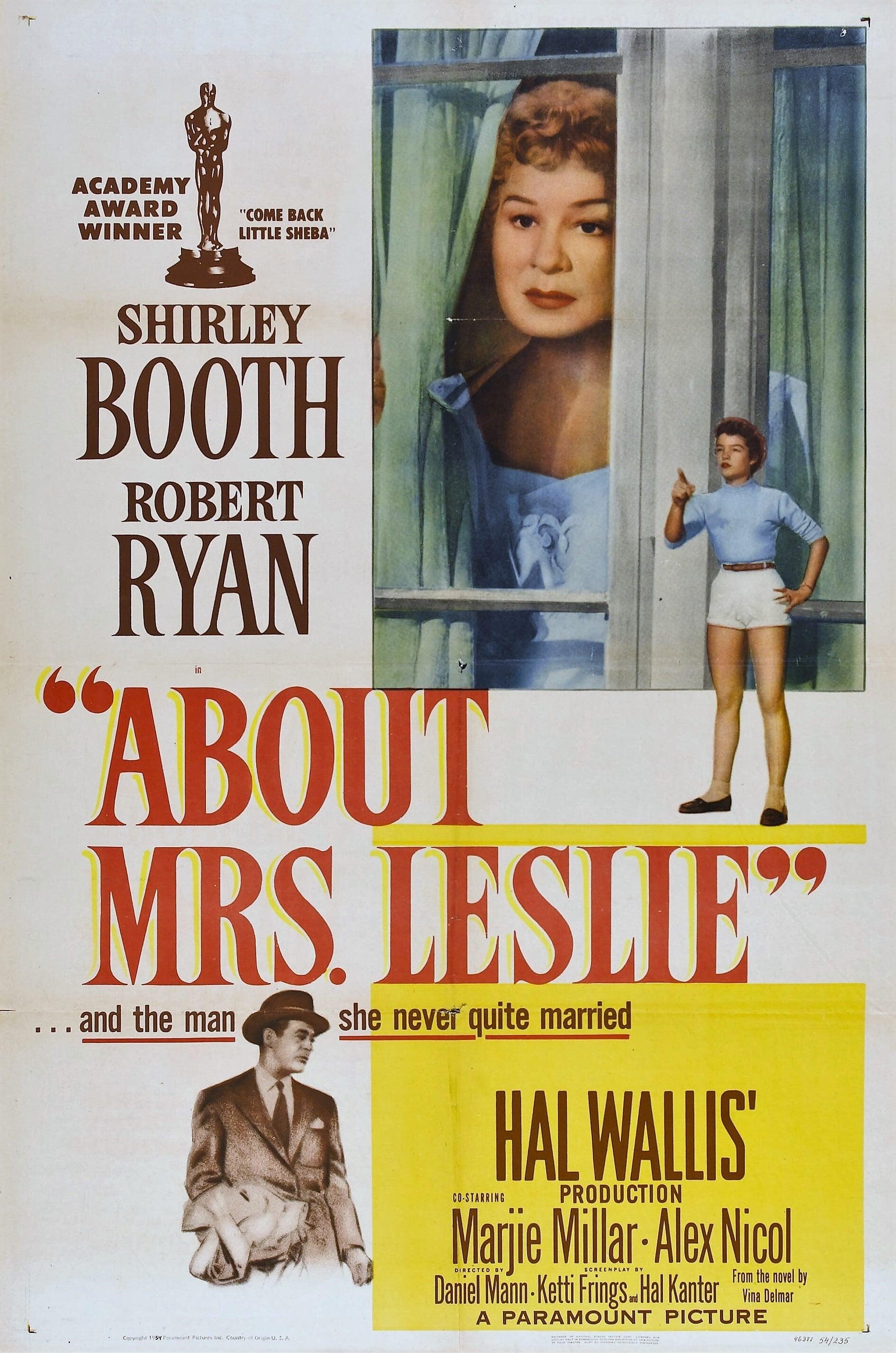 About Mrs. Leslie poster