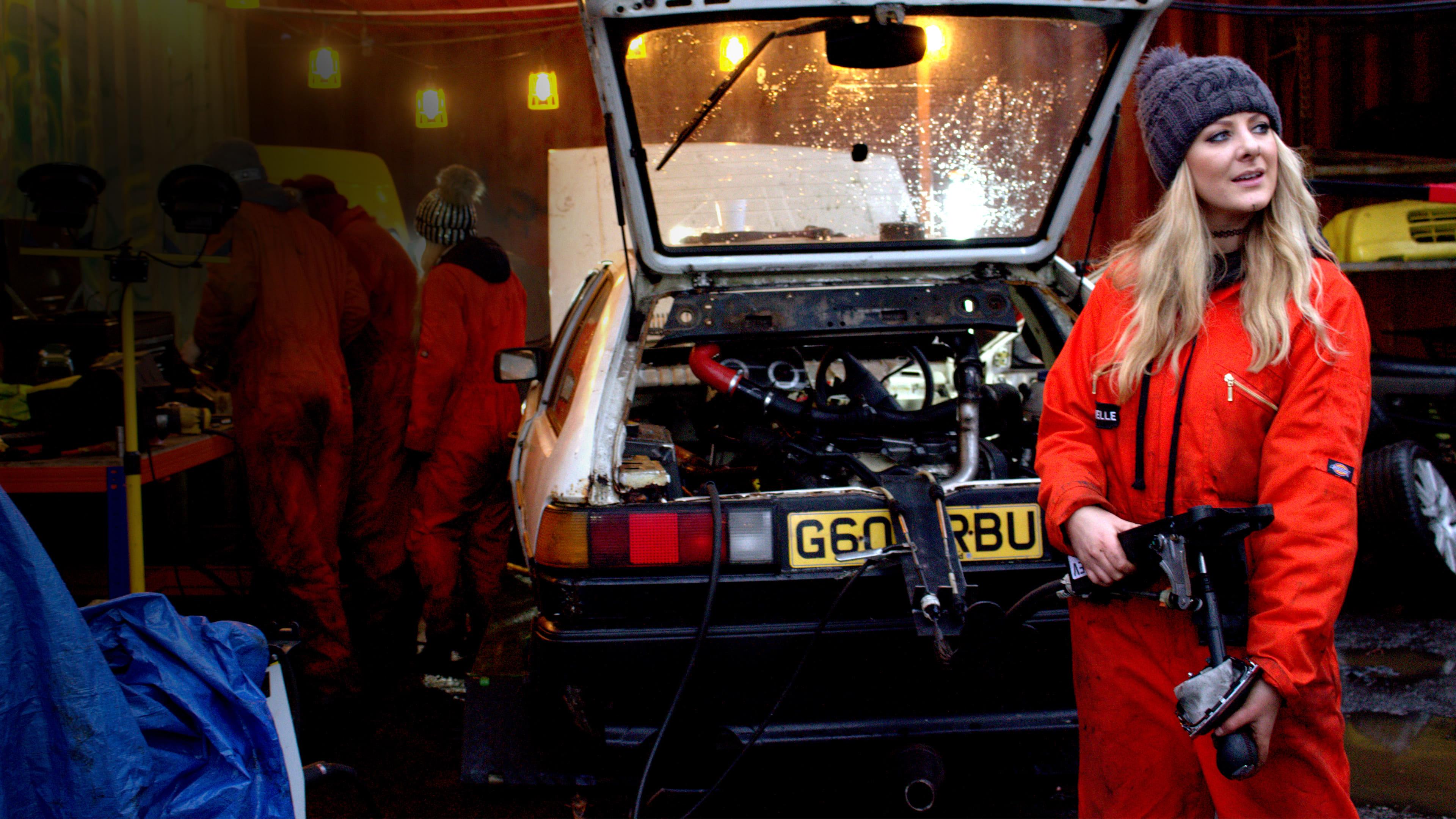 Scrapyard Supercar backdrop