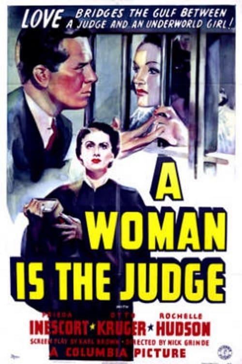 A Woman is the Judge poster