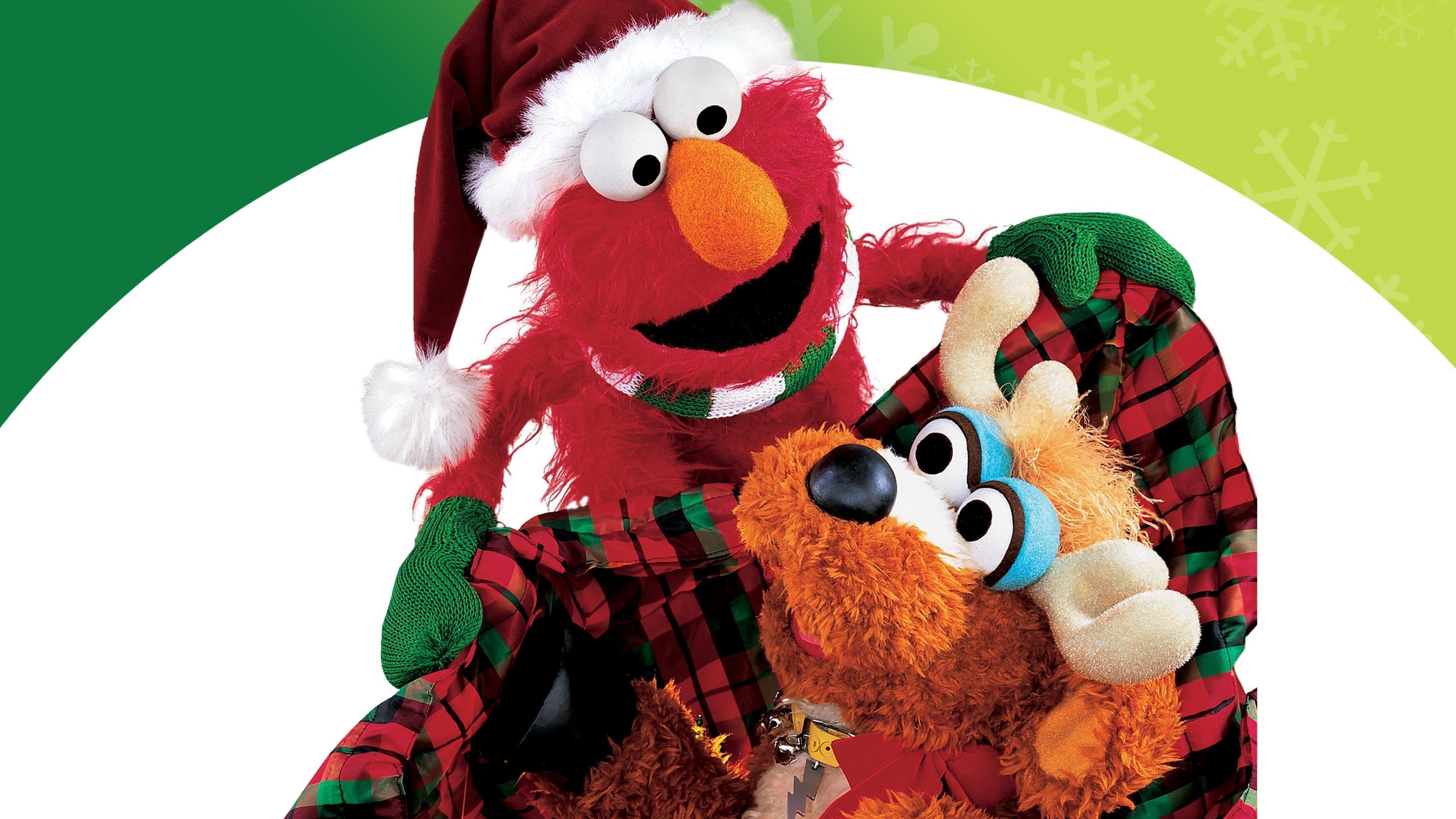 Sesame Street: Elmo Saves Christmas backdrop