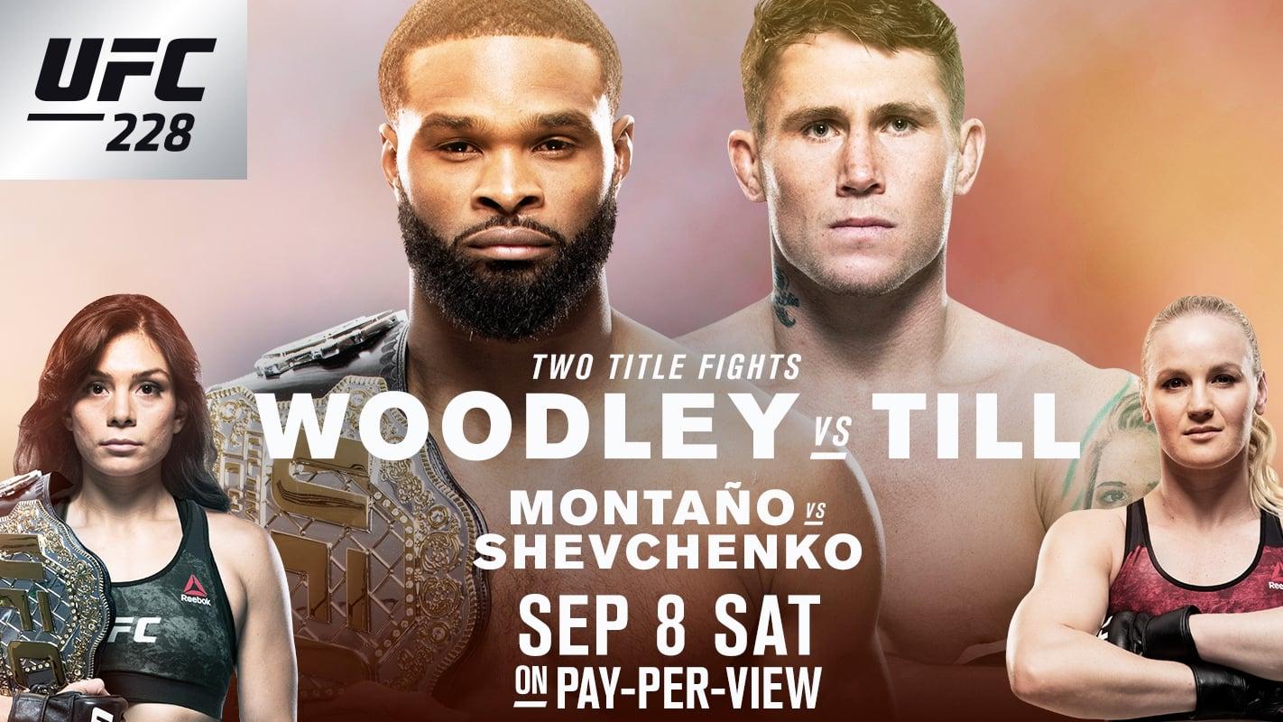 UFC 228: Woodley vs. Till backdrop