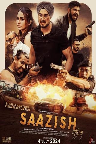 Saazish poster