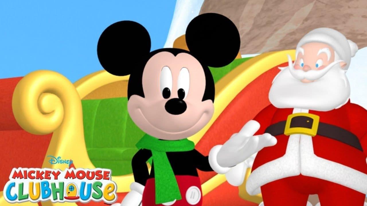 Mickey Mouse Clubhouse: Mickey Saves Santa backdrop