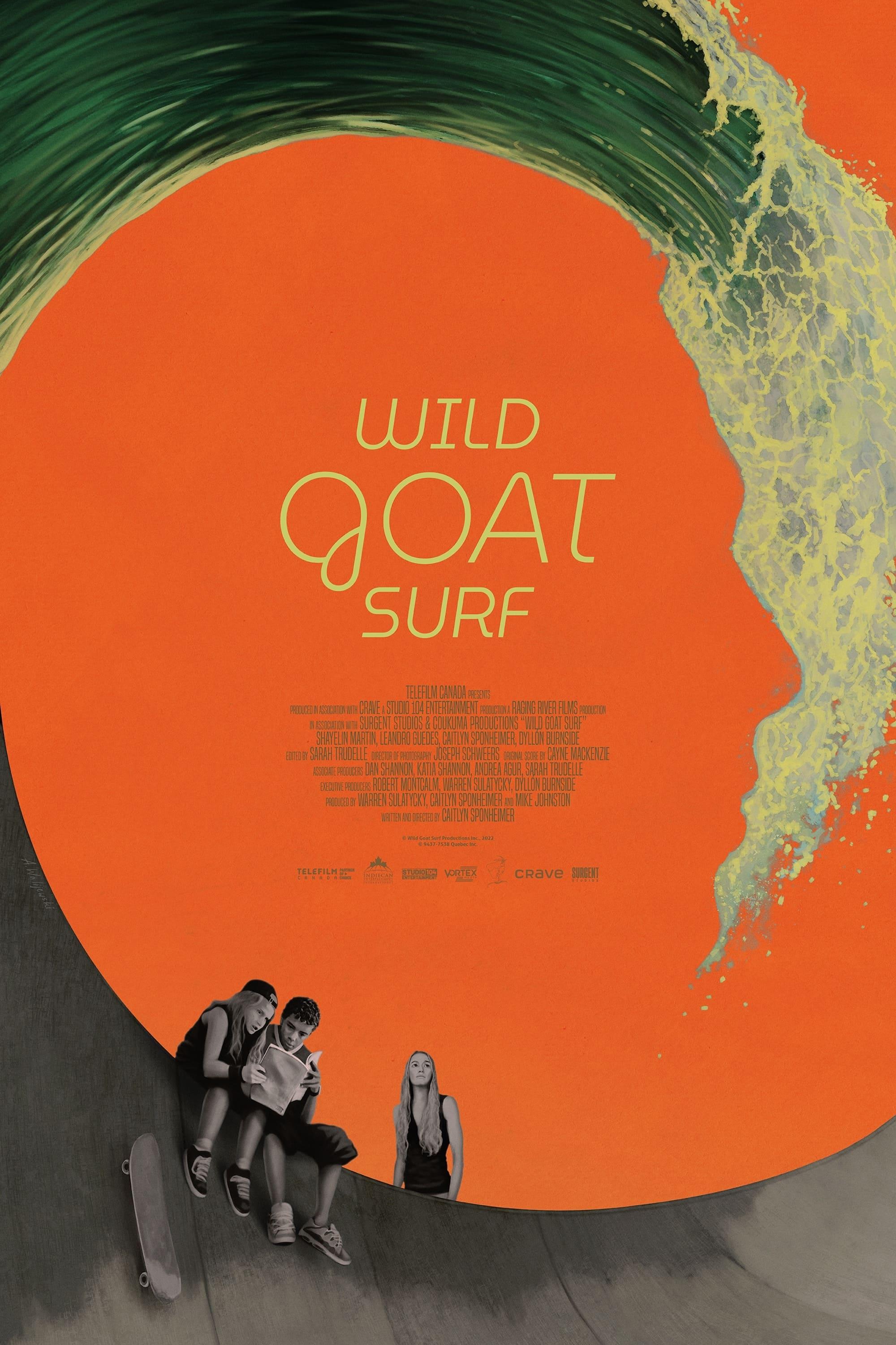 Wild Goat Surf poster