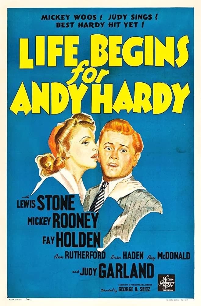 Life Begins for Andy Hardy poster