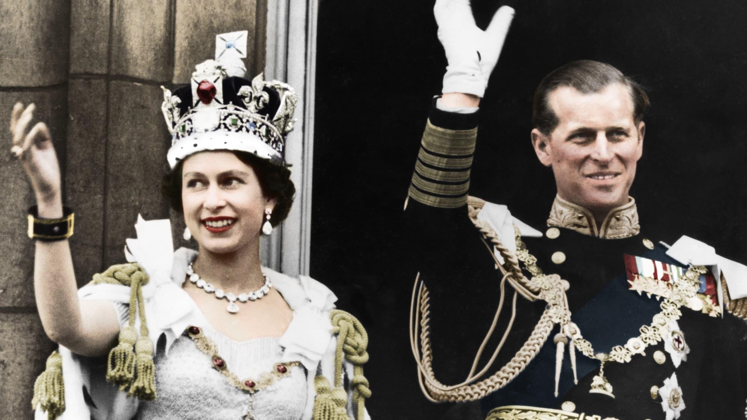 Queen Elizabeth: The Coronation backdrop