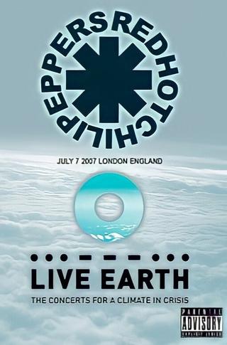 Red Hot Chili Peppers: Live Earth Concert Wembley poster