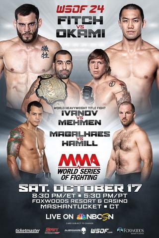 World Series of Fighting 24: Fitch vs. Okami poster