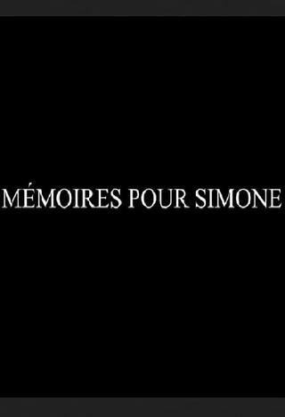 Mémoires pour Simone poster