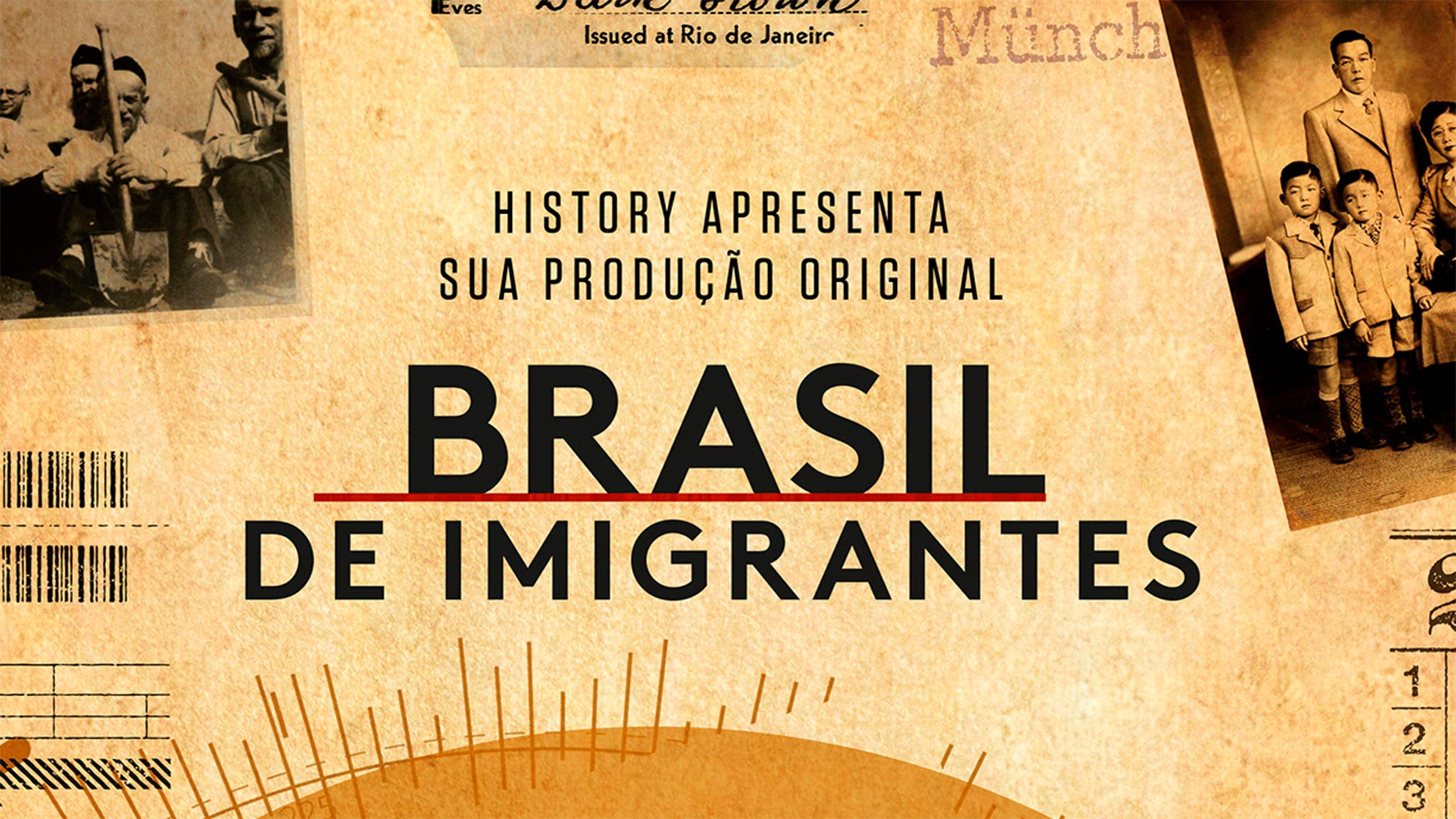 Brasil de Imigrantes backdrop