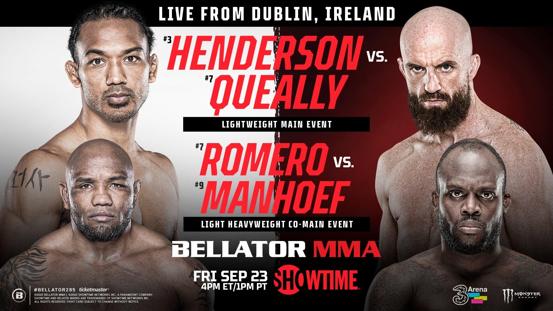 Bellator 285: Henderson vs. Queally backdrop