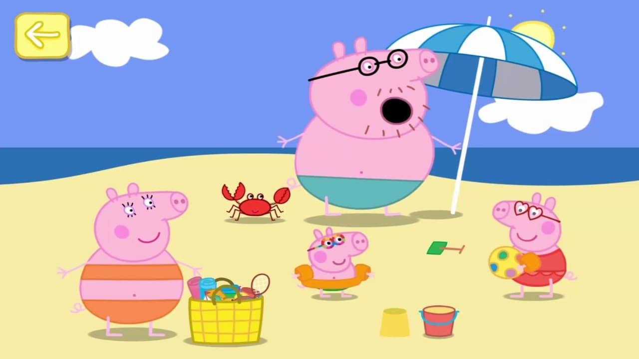 Peppa Pig: The Holiday backdrop