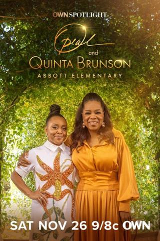 Oprah and Quinta Brunson Abbott Elementary poster