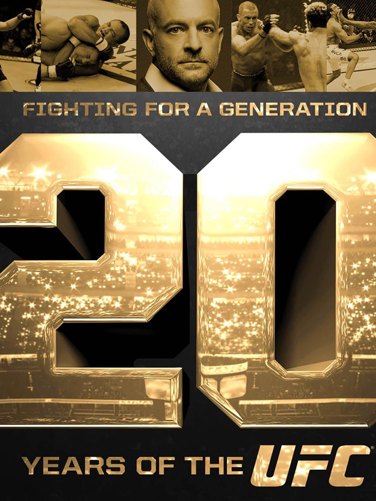 Fighting for a Generation: 20 Years of the UFC poster